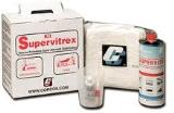 Supervitrex Kit vetroresina. 1 Confezione con resina 1lt. +act+foglio+pennello). 